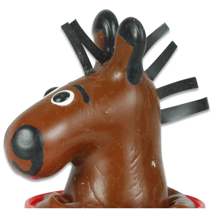 CONDOMERIE - HANDBESCHILDERDE NIEUWIGHEID CONDOOMS PAARD
