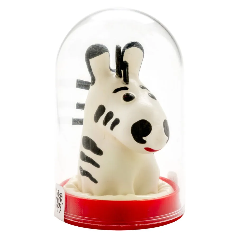CONDOMERIE - HANDBESCHILDERDE NIEUWIGHEIDSCONDOOMS ZEBRA
