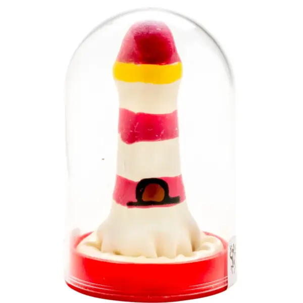 CONDOMERIE - HANDBESCHILDERDE NIEUWIGHEID CONDOOMS VUURTOREN
