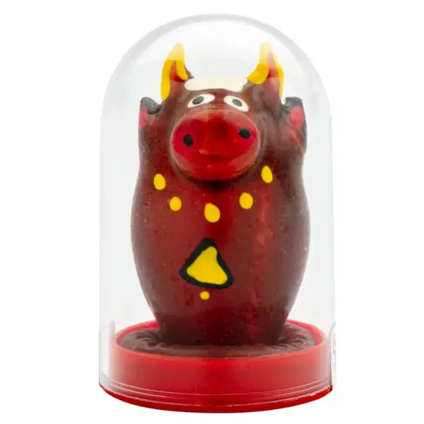 CONDOMERIE - HANDBESCHILDERDE NIEUWIGHEID CONDOOMS BULL MODEL 1