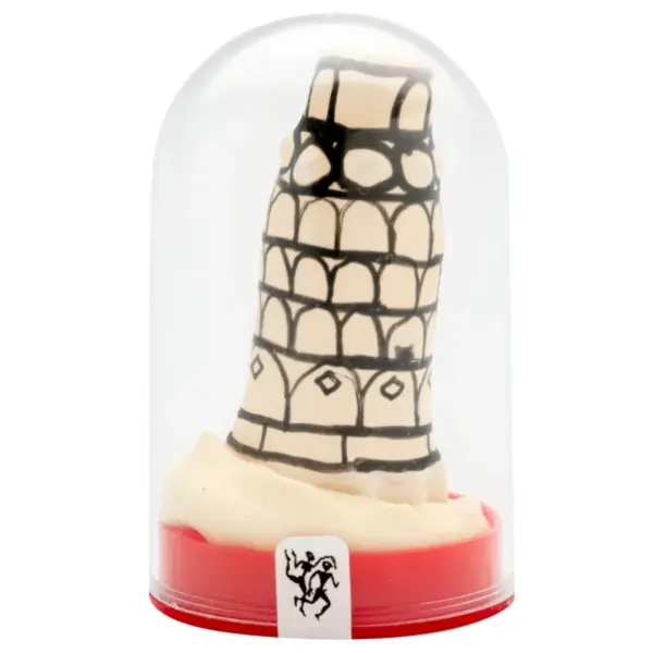 CONDOMERIE - HANDBESCHILDERDE NIEUWIGHEID CONDOOMS PISA TOREN