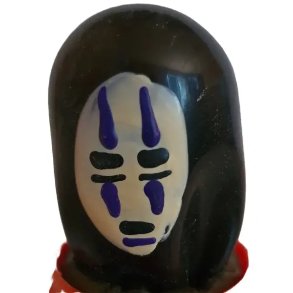 CONDOMERIE - HANDBESCHILDERDE NIEUWIGHEID CONDOOMS MASKER GHOST ZWART