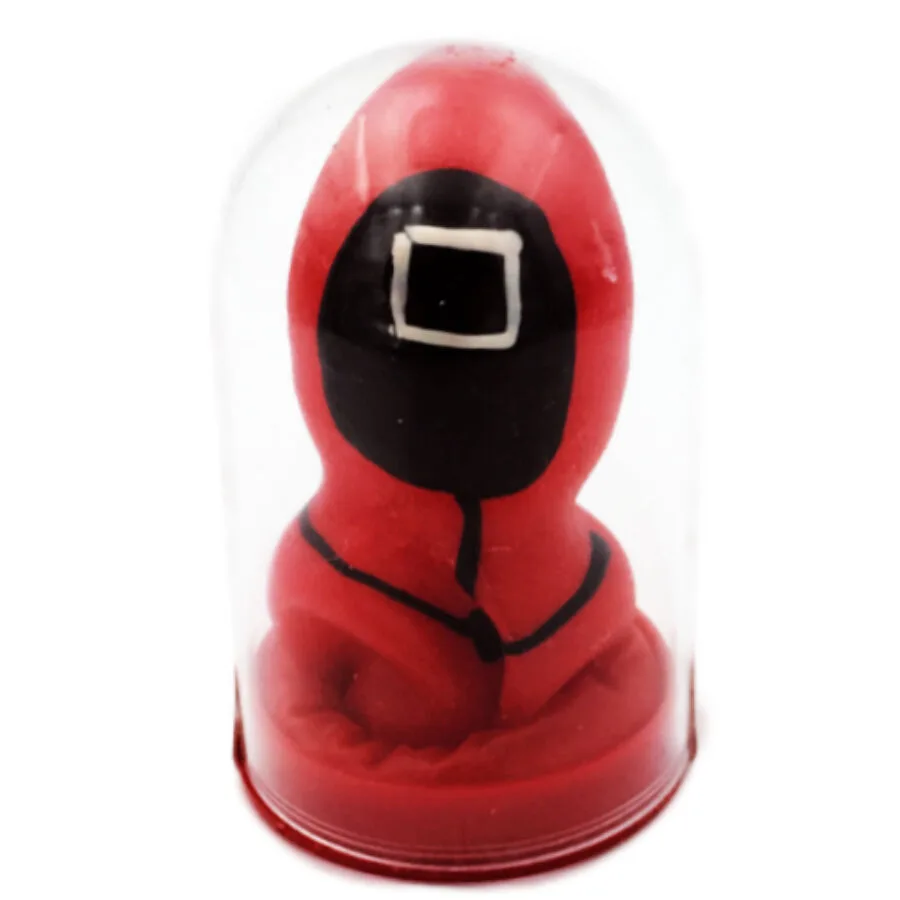 CONDOMERIE - HANDBESCHILDERDE NIEUWIGHEID CONDOOMS VIERKANT