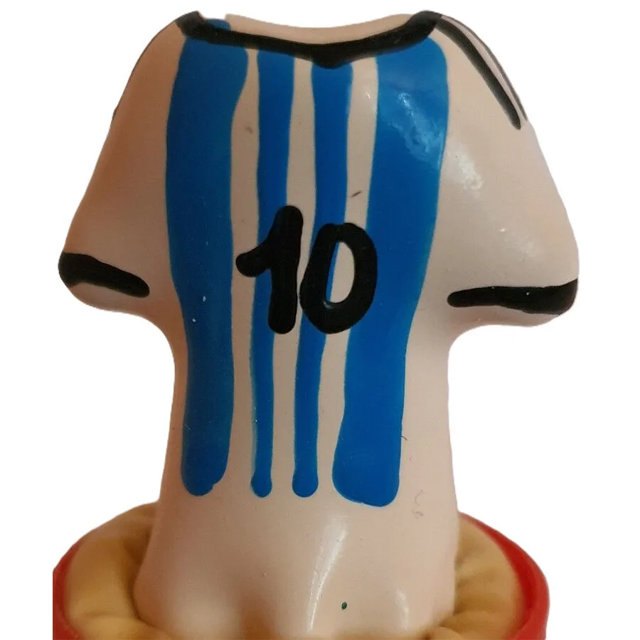CONDOMERIE - HANDBESCHILDERDE NIEUWIGHEID CONDOOMS MESSI SHIRT NR.10