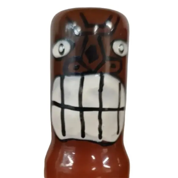 CONDOMERIE - HANDBESCHILDERDE NIEUWIGHEIDSCONDOOMS TIKI TOTEM-FRIKI-02