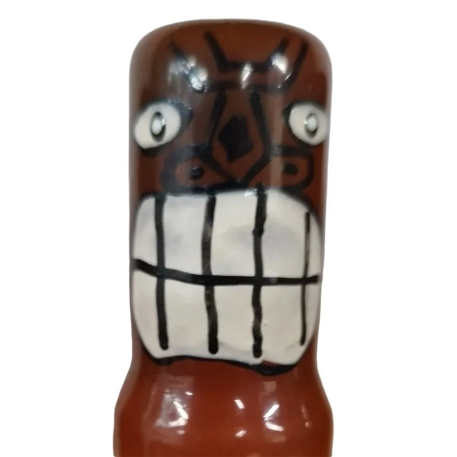 CONDOMERIE - HANDBESCHILDERDE NIEUWIGHEIDSCONDOOMS TIKI TOTEM-FRIKI-02