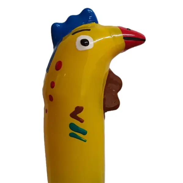 CONDOMERIE - HANDBESCHILDERDE NIEUWIGHEID CONDOOMS HAANMODEL XL