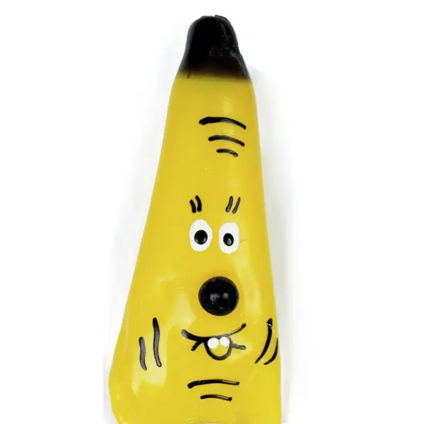 CONDOMERIE - HANDBESCHILDERDE NIEUWIGHEID CONDOOMS BANAAN MODEL XL