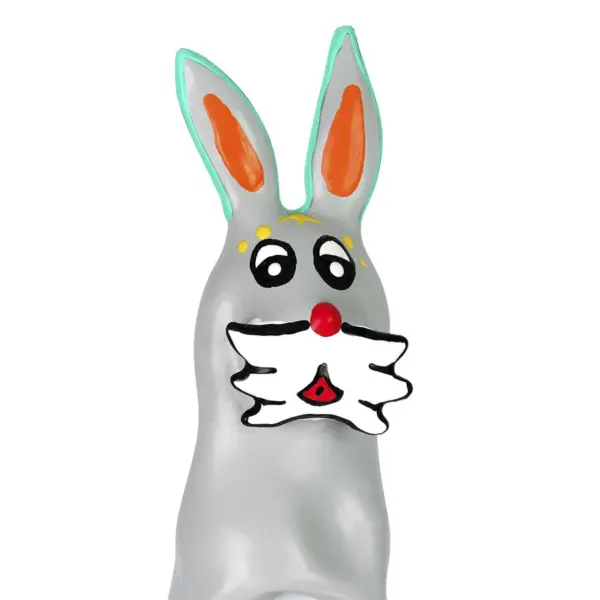 CONDOMERIE - HANDBESCHILDERDE NIEUWIGHEID CONDOOMS BUNNY XL