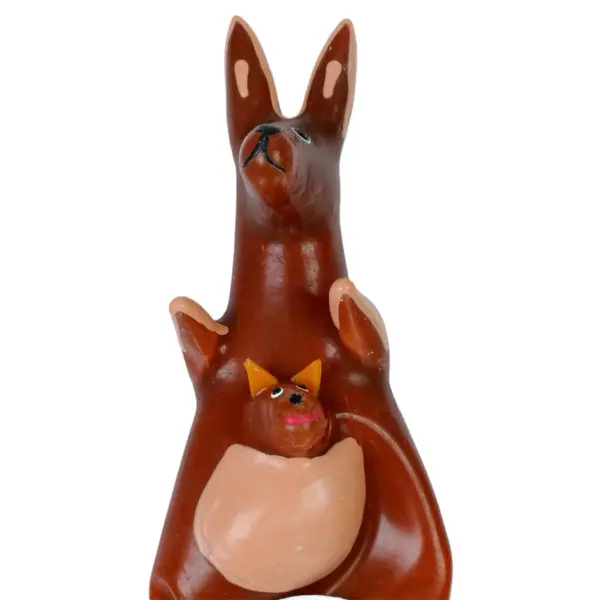 CONDOMERIE - HANDBESCHILDERDE NIEUWIGHEID CONDOOMS KANGOEROE MODEL XL