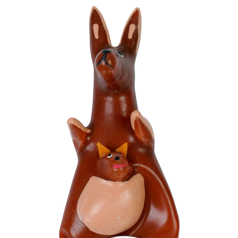 CONDOMERIE - HANDBESCHILDERDE NIEUWIGHEID CONDOOMS KANGOEROE MODEL XL