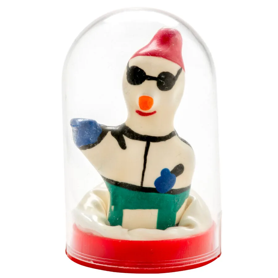 CONDOMERIE - HANDBESCHILDERDE NIEUWIGHEID CONDOOMS SNOWBOARDER XL