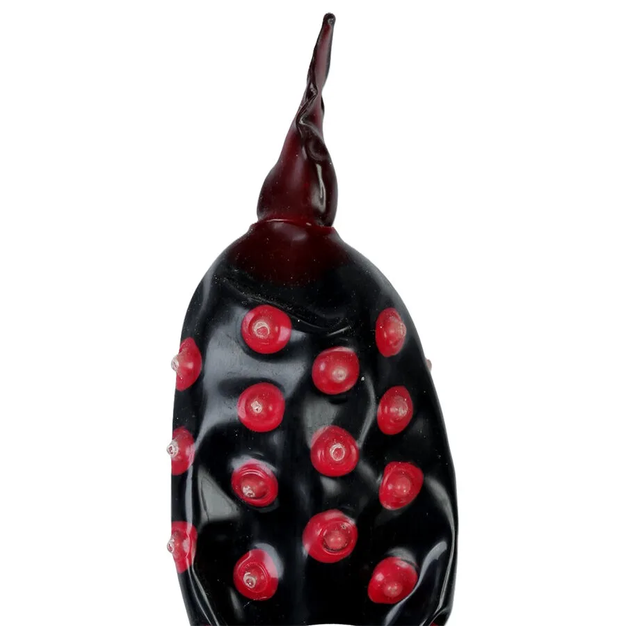 CONDOMERIE - HANDBESCHILDERDE NIEUWIGHEID CONDOOMS ZWARTE FAKIR XL