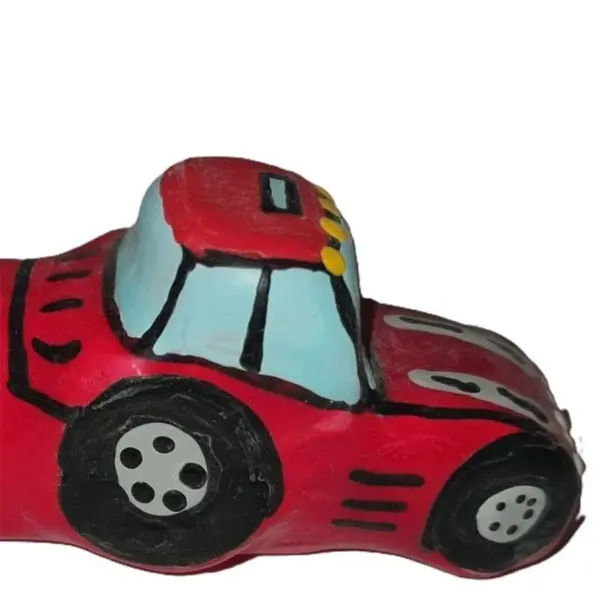 CONDOMERIE - HANDBESCHILDERDE NIEUWIGHEID CONDOOMS TRACTOR ROOD XL
