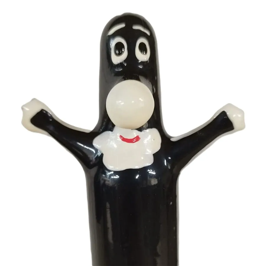 CONDOMERIE - HANDBESCHILDERDE NIEUWIGHEID CONDOOMS HAPPY PUPPET XL