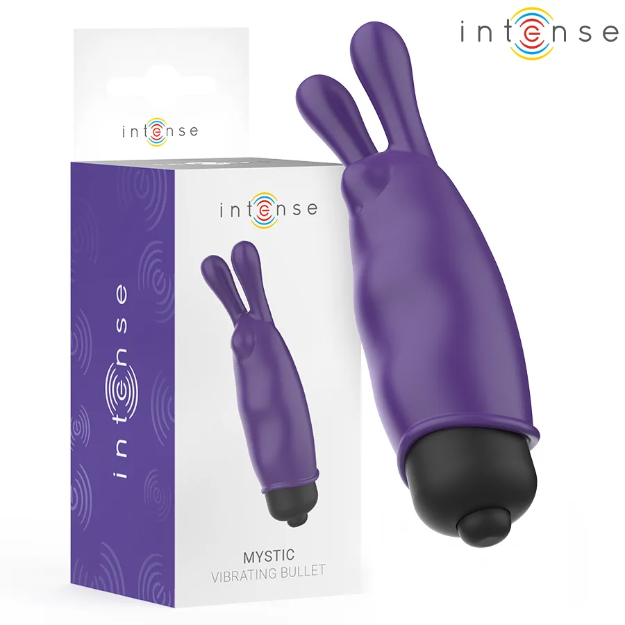 INTENSE - MYSTIEKE PAARSE TRILLENDE KOGEL 8,7 X 2,4 CM