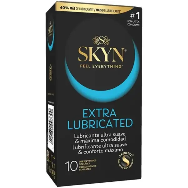 SKYN - EXTRA GLIJMIDDEL CONDOOM 10 STUKS
