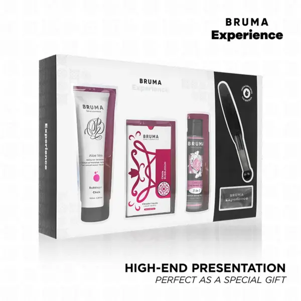 BRUMA ERVARING - VIBRO-ORGASMISCHE ZOETGOMMEL VERLEIDINGSSET