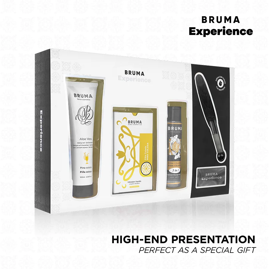 BRUMA XPERIENCE - VIBRO-ORGASMIC PINA COLADA ZOETE VERLEIDINGSKIT