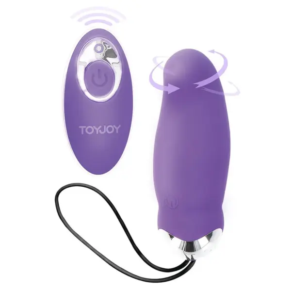 TOYJOY - GELUK MIJN ORGASME EGGSPLODE PAARSE VIBRATOR AFSTANDSBEDIENING