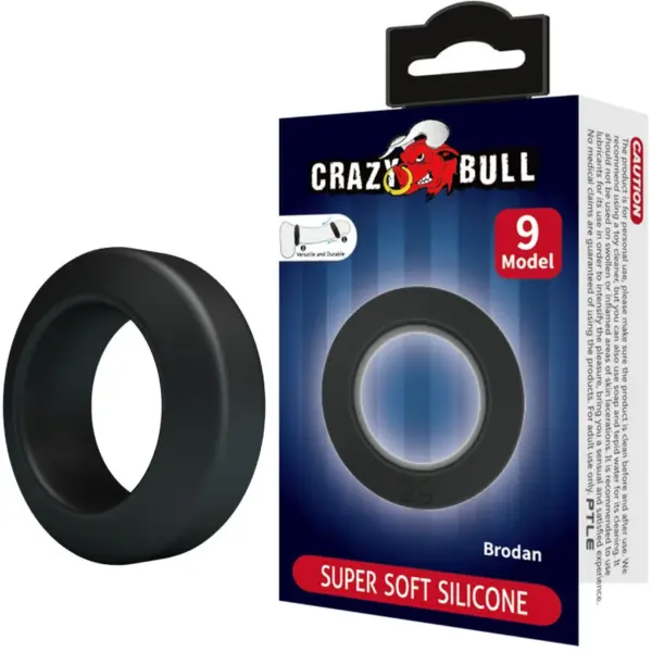 CRAZY BULL - BRODAN SILICONEN RING MODEL 9