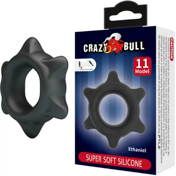 CRAZY BULL - ETHANIEL SILICONEN RING MODEL 11