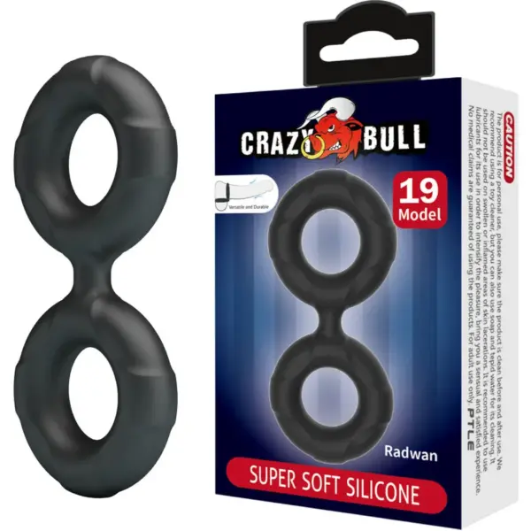 CRAZY BULL - RADWAN DUBBELE SILICONEN RING MODEL 19