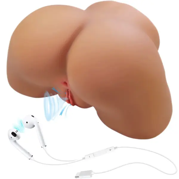 CRAZY BULL - ILANA REALISTISCHE VROUWELIJKE BILTVIBRATOR EN ZUIGER MET GELUID 6,8 KG