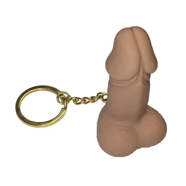 DIABLO PICANTE - FLUITJE SLEUTELHANGER IN DE VORM VAN EEN PENIS IN VLEESKLEUR