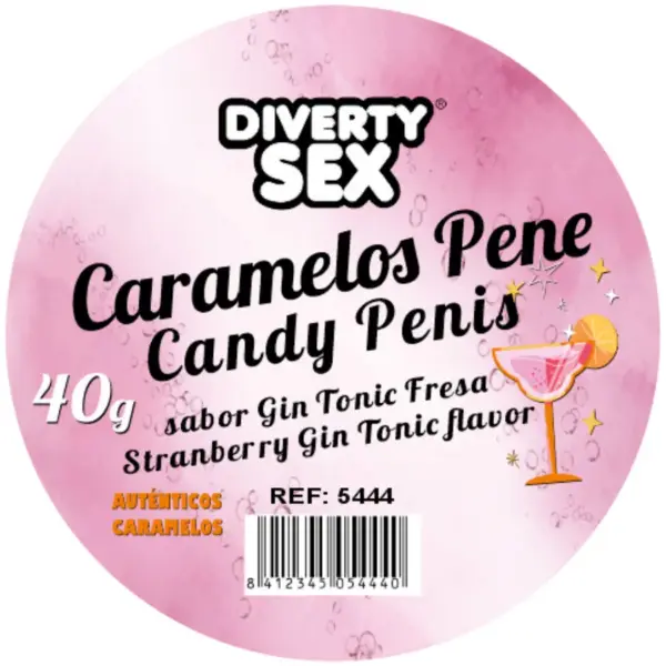 DIABLO PICANTE - 20 GIN & TONIC PENIS SNOEPJES