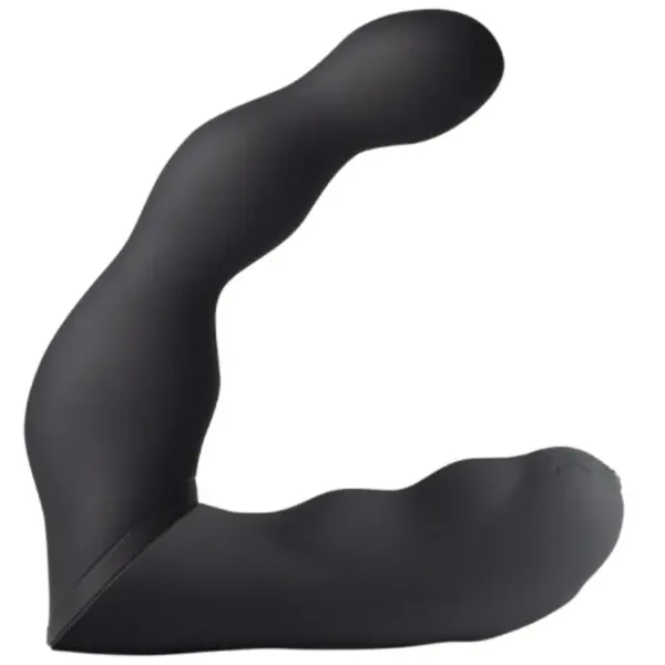 ROCKS-OFF - ZWARTE PROSTAAT- EN ANALE VIBRATORADAPTER