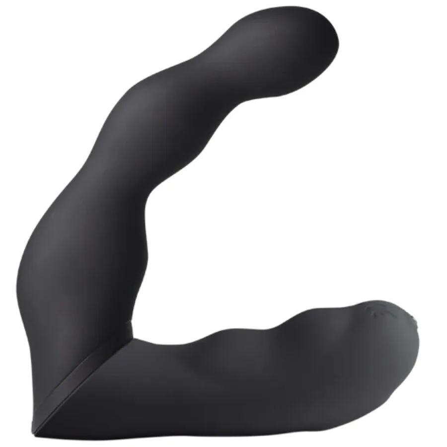 ROCKS-OFF - ZWARTE PROSTAAT- EN ANALE VIBRATORADAPTER