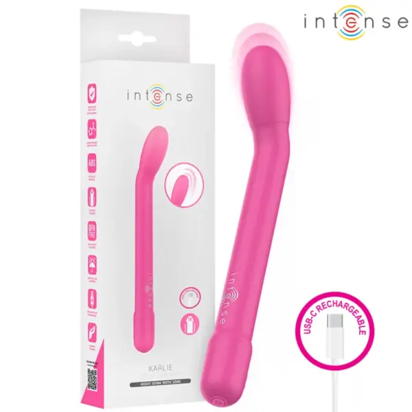 INTENSE - KARLIE OPLAADBARE G-SPOT STIMULATOR ROZE