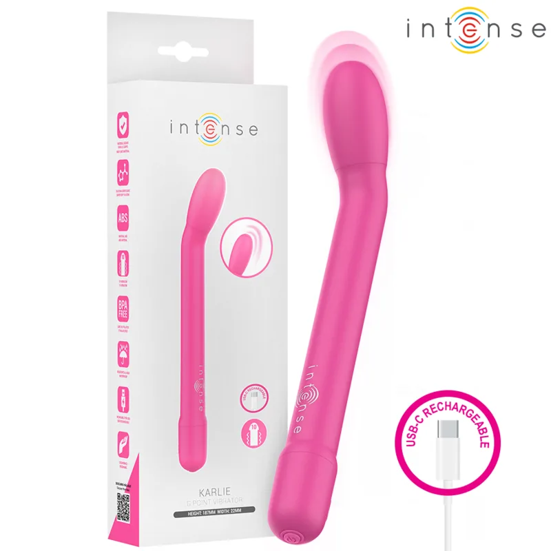 INTENSE - KARLIE OPLAADBARE G-SPOT STIMULATOR ROZE
