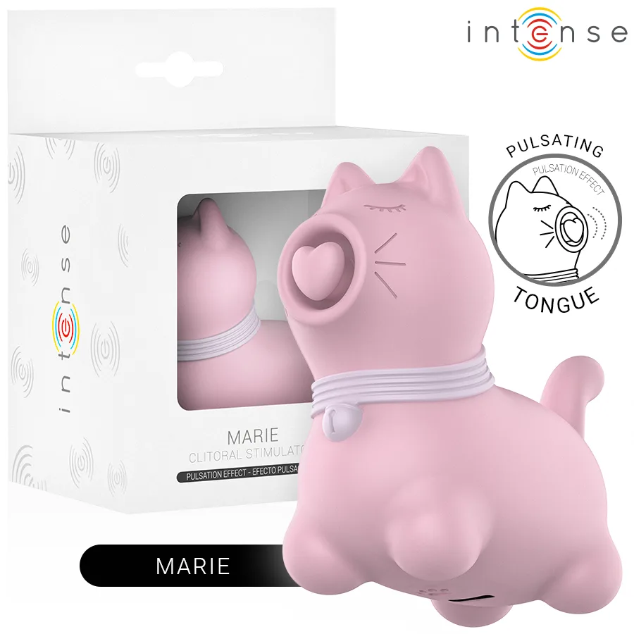 INTENSE - MARIE PINK PULSATIE-EFFECT TONGSTIMULATOR