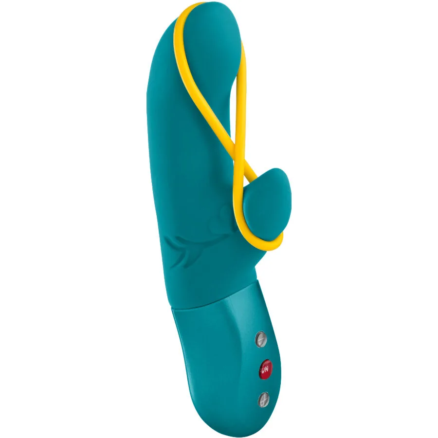 FUN FACTORY - AMORINO RABBIT VIBRATOR AQUAMARINE