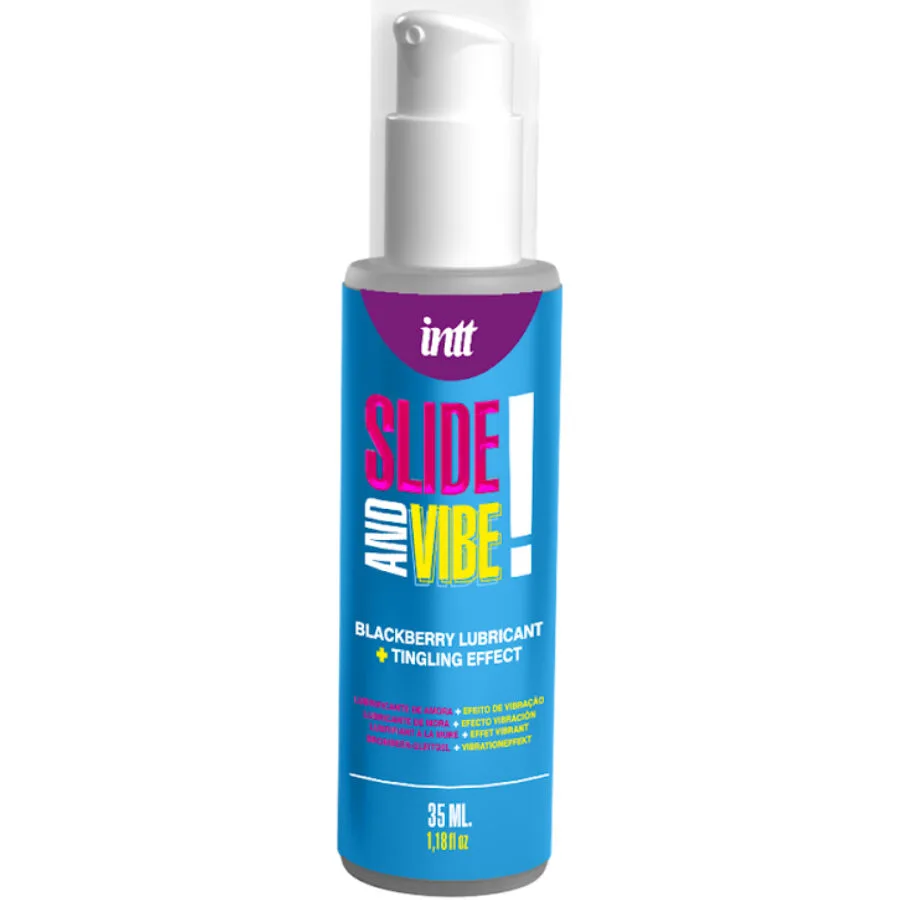 INTT RELEASES - KUSSEND WATERGEBASEERD VIBREREND GLIJMIDDEL 35 ML