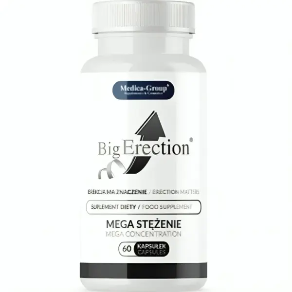 MEDICA GROUP - GROTE ERECTIEVERSTERKER VOOR MANNEN 60 CAPSULES