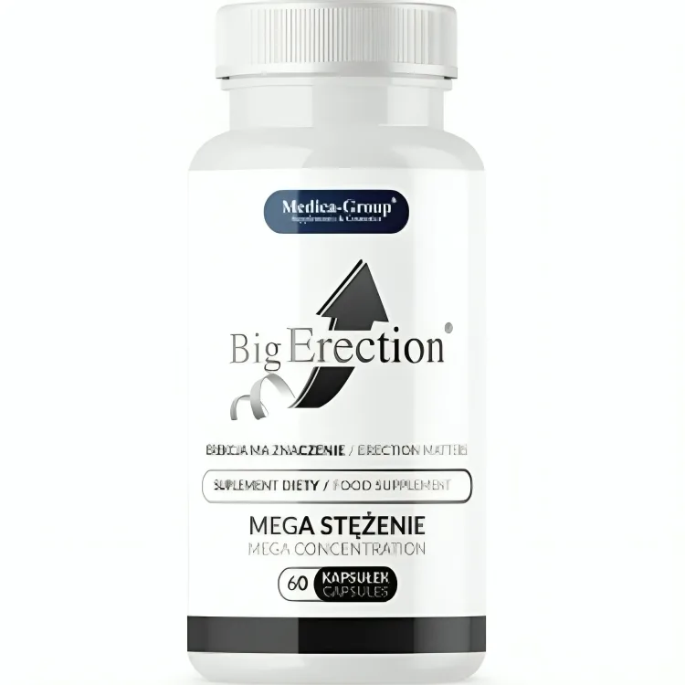 MEDICA GROUP - GROTE ERECTIEVERSTERKER VOOR MANNEN 60 CAPSULES