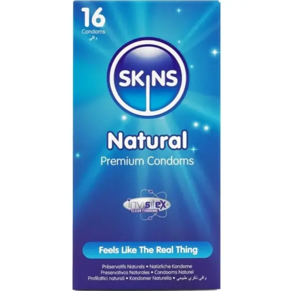 SKINS - NATUURLIJKE PREMIUM CONDOOMS PAK 16