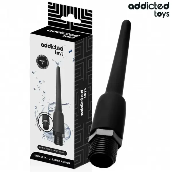 ADDICTED TOYS - ANALE REINIGER MET UNIVERSELE ADAPTER MODEL 1