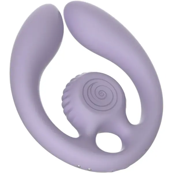 SNAIL VIBE - GIZI DUO STEL STIMULATOR AFSTANDSBEDIENING LILA