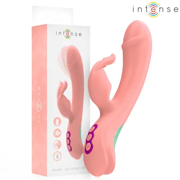 INTENSE - RACHEL RABBIT VIBRATOR 5 VIBRATIES ROZE