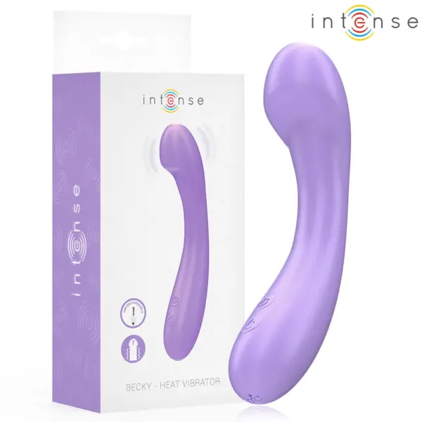 INTENSE - BECKY VIBRATOR 19 CM VERWARMBAAR 7 VIBRATIES PAARS