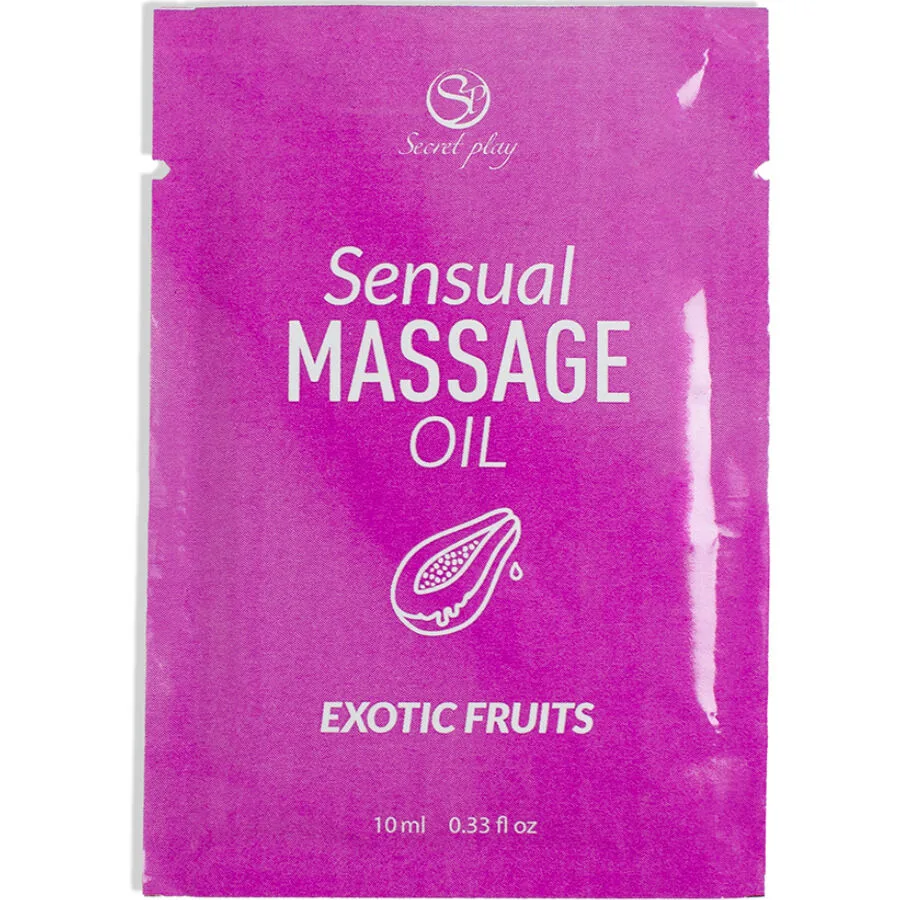 SECRETPLAY - ENKELE DOSIS EXOTISCHE FRUIT MASSAGEOLIE 10 ML