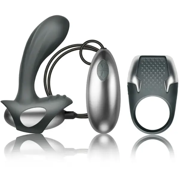 CLIMAXIMUM - EXCITE KIT PIKANTRING + DRAAD PROSTAATMASSAGER