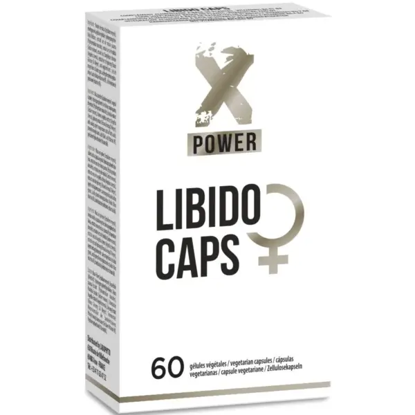 XPOWER - LIBIDO CAPS SUPPLEMENT VERHOOGD LIBIDO EN PLEZIER 60 EENHEDEN