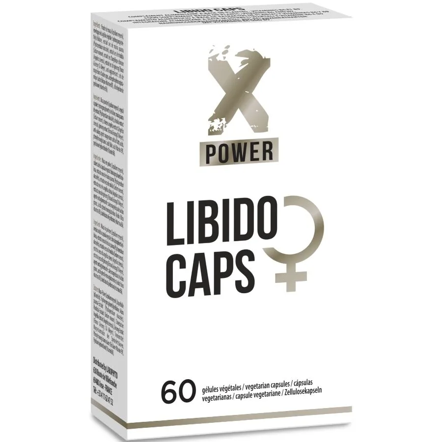 XPOWER - LIBIDO CAPS SUPPLEMENT VERHOOGD LIBIDO EN PLEZIER 60 EENHEDEN