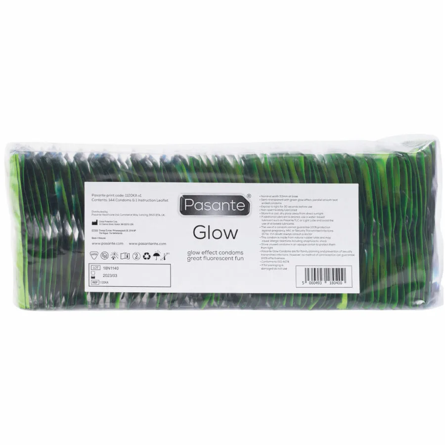 PASANTE - GLOW CONDOOMZAK 144 EENHEDEN
