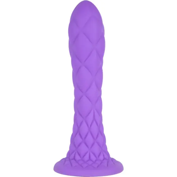 SILEXD - DROMERIGE DILDO FANTASIE VLOEIBARE SILICONEN THERMOREACTIEF VIOLET 18,5 CM